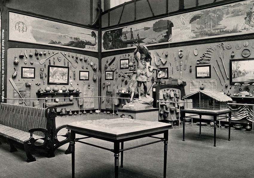 Foto de piezas de un museo